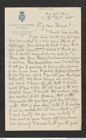 Nachlass Franz Steindachner, Brief von Enrico H. Giglioli an Franz Steindachner (21.02.1905), Inv.Nr. 159.05, Seite 1